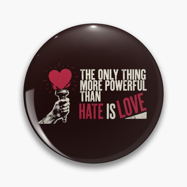 Item preview, The Only Thing More Powerful Than Hate Is Love anti Ice designed and sold by Essémké.