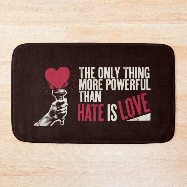 Item preview, The Only Thing More Powerful Than Hate Is Love anti Ice designed and sold by Essémké.