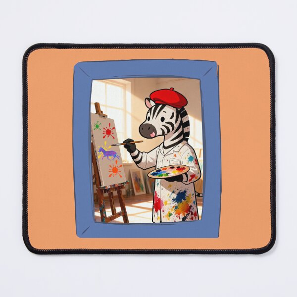 Item preview, Creative Artist Zebra designed and sold by ZebraDazzleDesigns.