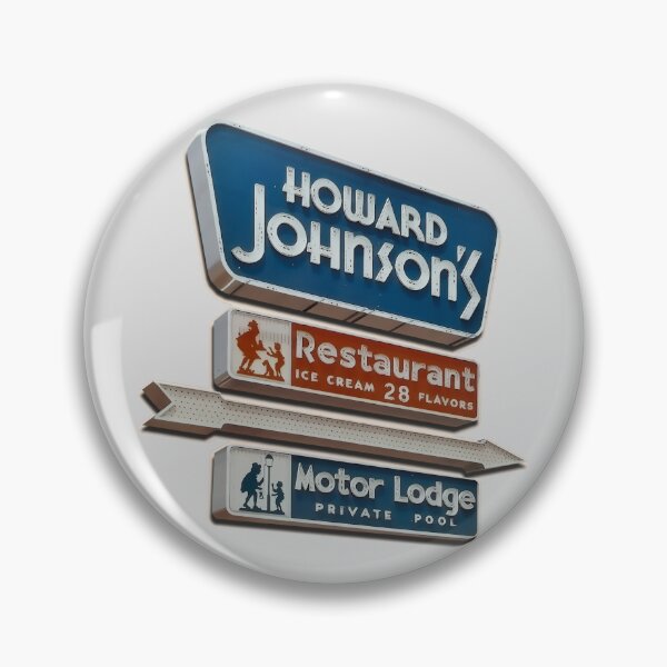 Item preview, Howard Johnson’s Restaurant & Motor Lodge Logo – Vintage Roadside Americana Design designed and sold by Stores-B-Us.