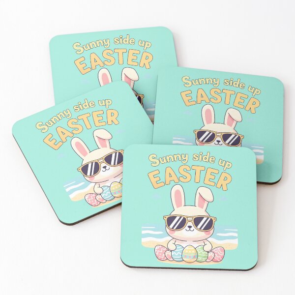 Item preview, Sunny Side Up Easter – Cool Beach Bunny Illustration designed and sold by Sea Gem.