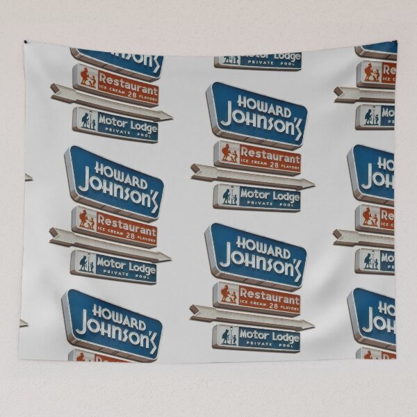 Item preview, Howard Johnson’s Restaurant & Motor Lodge Logo – Vintage Roadside Americana Design designed and sold by Stores-B-Us.