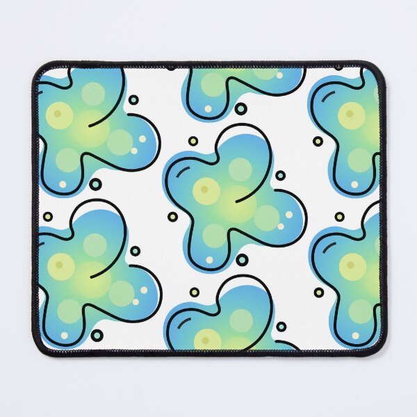 Item preview, Blue Green Abstract Blob Shape designed and sold by BetweenForms.