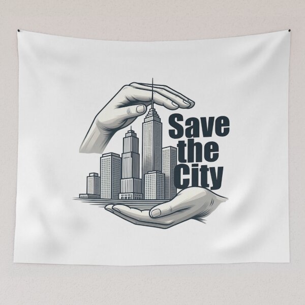 Item preview, Saved City | Save The City designed and sold by Art for Every Person.