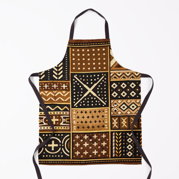 Item preview, African Mudcloth Pattern - Geometric Tribal Textile designed and sold by Myra365Art.