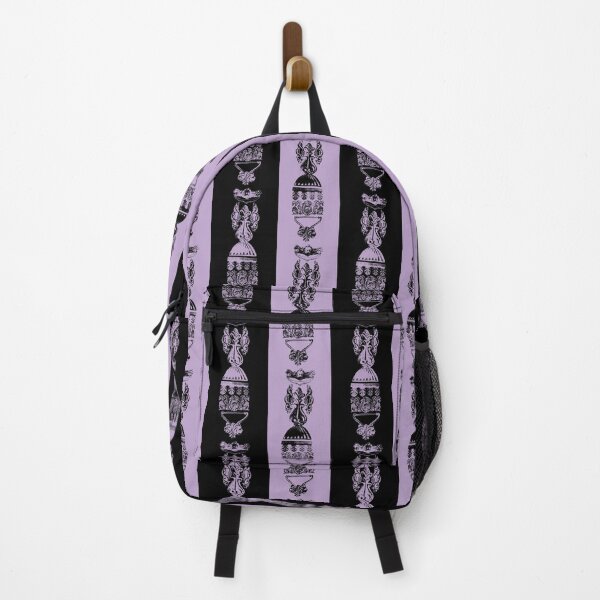 Item preview, Antique Furniture Decorations Wide Stripe Mauve & Black designed and sold by Digitalmyth's Designs.