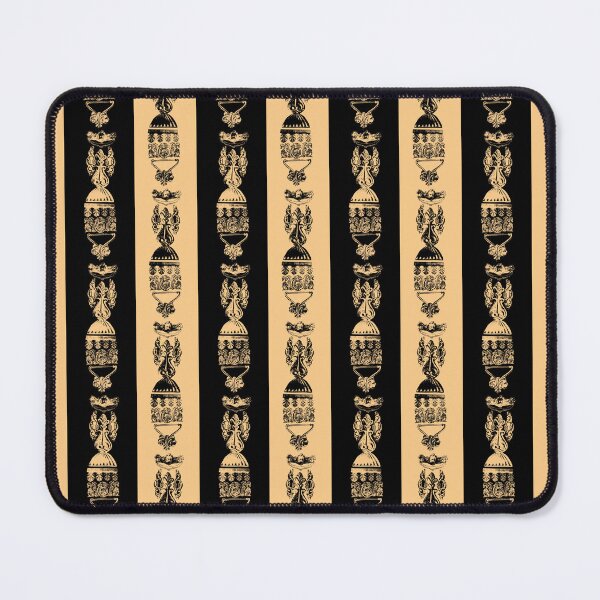 Item preview, Antique Furniture Decorations Wide Stripe Gold & Black designed and sold by Digitalmyth's Designs.