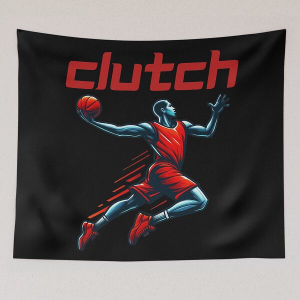 Item preview, Clutch Basketball Logo designed and sold by Mark Cannon.