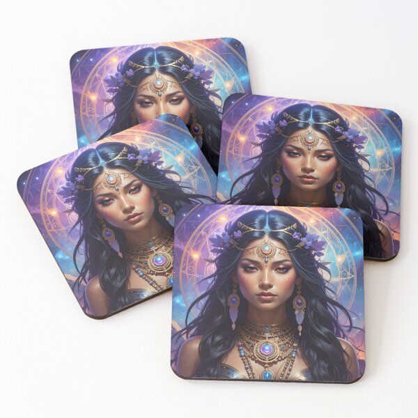 Item preview, Cosmic Goddess Art – Divine Sacred Feminine designed and sold by Schoenenwald - Illustrations Uniques et Originales.