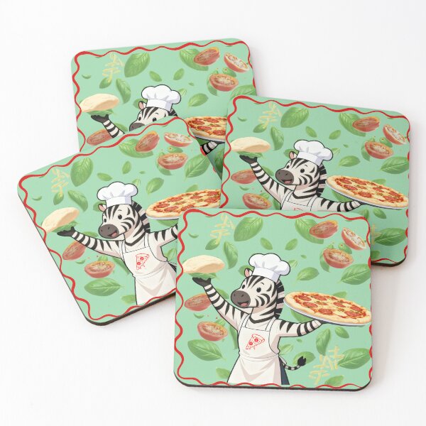 Item preview, Pizza Maker Zebra Chef designed and sold by ZebraDazzleDesigns.