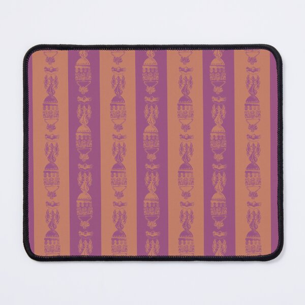 Item preview, Antique Furniture Decorations Wide Stripe Mauve & Rose Gold designed and sold by Digitalmyth's Designs.