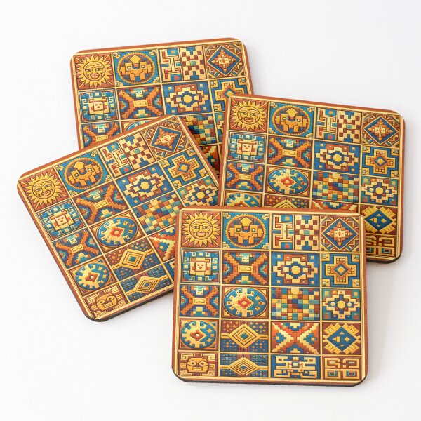 Item preview, Indian Block Print Floral Pattern - Traditional Textile designed and sold by Myra365Art.