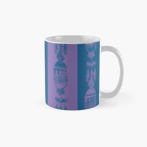 Item preview, Antique Furniture Decorations Wide Stripe Purple & Blue designed and sold by Digitalmyth's Designs.