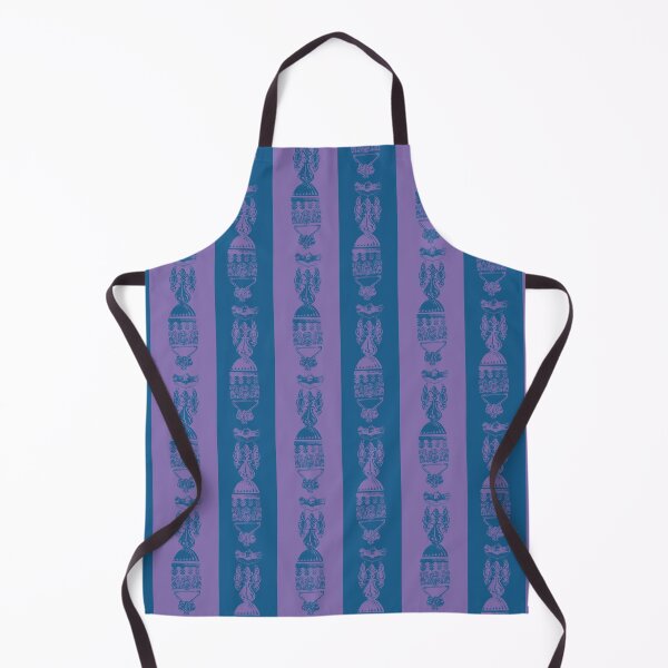 Item preview, Antique Furniture Decorations Wide Stripe Purple & Blue designed and sold by Digitalmyth's Designs.