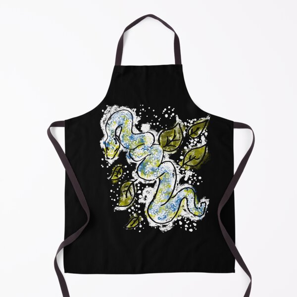 Item preview, Hidden Boa in Nebula Bloom - Cosmic Green Blue Serpent Flower Abstract designed and sold by TheArtOfTreble.
