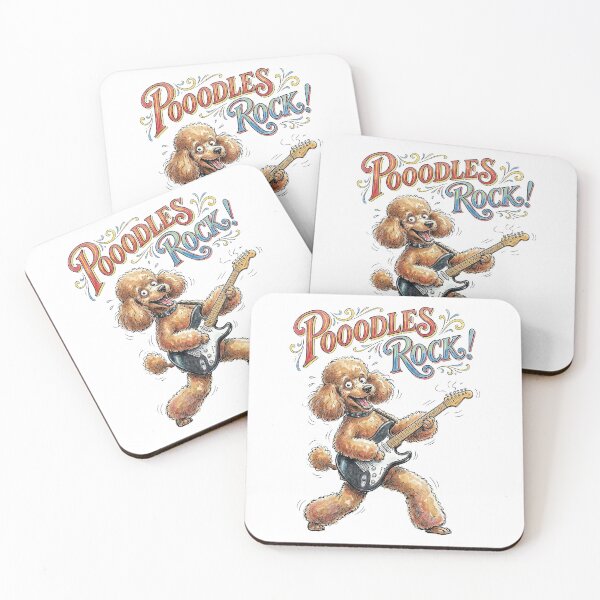Item preview, Poodles Rock! designed and sold by graficsfx.