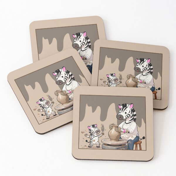 Item preview, Pottery Studio Zebra designed and sold by ZebraDazzleDesigns.