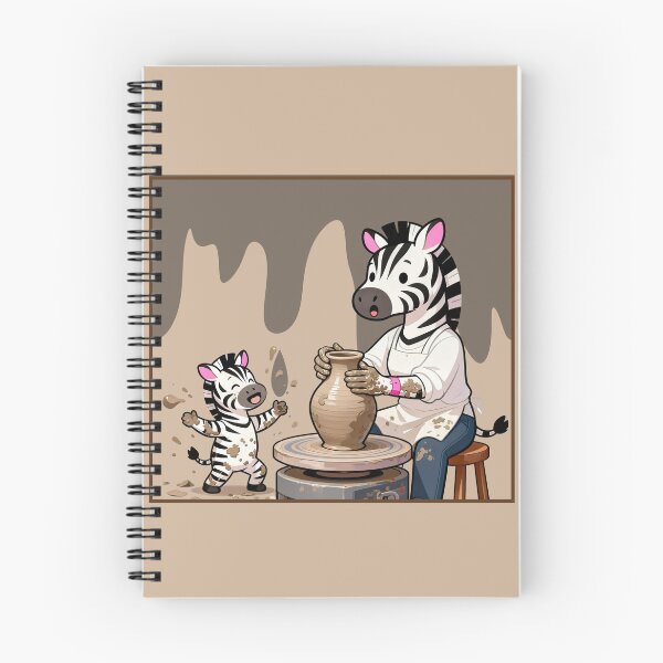 Item preview, Pottery Studio Zebra designed and sold by ZebraDazzleDesigns.