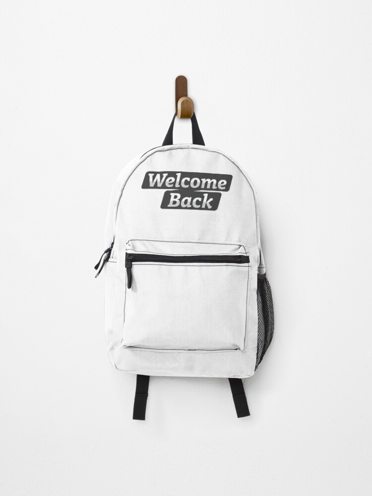 Thumbnail 1 of 3, Backpack, Welcome Back designed and sold by DesignInNature3.
