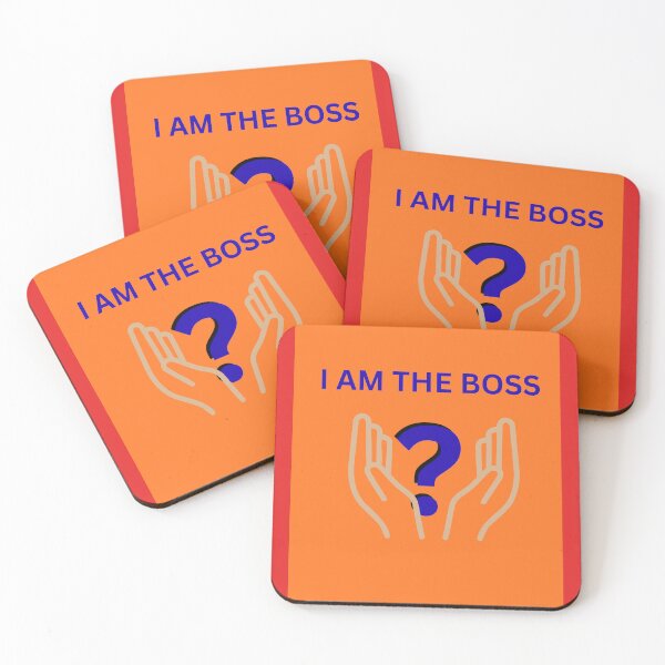 Item preview, I AM THE BOSS designed and sold by Ethanabban.