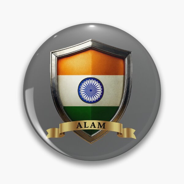 Item preview, Alam India National Pride Shield designed and sold by Highlandkings.