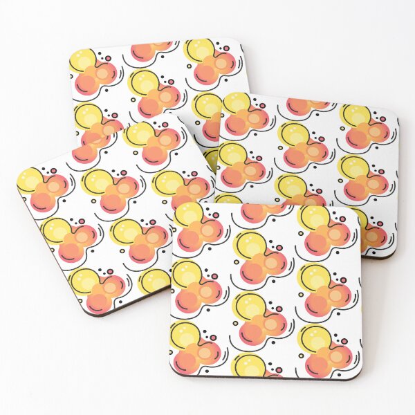 Item preview, Playful Orange Yellow Blob  designed and sold by BetweenForms.