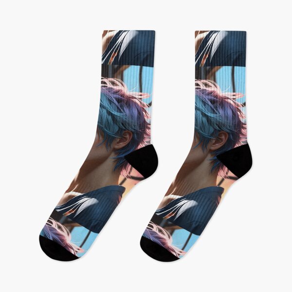 Item preview, Supernova tenderness: A portrait in cyber-chic style designed and sold by KunstGeist.