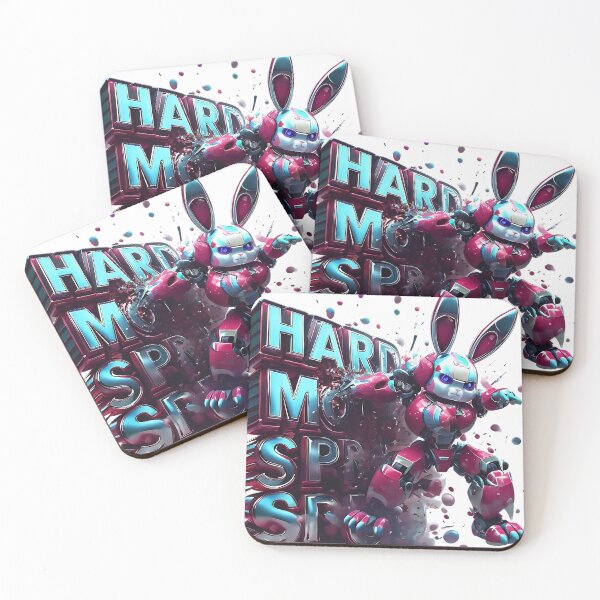 Item preview, Futuristic Cybernetic Mecha Bunny Warrior designed and sold by newvisionart191.