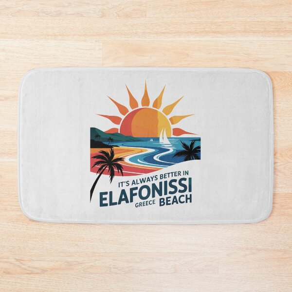 Item preview,  It’s Always Better in Elafonissi Beach, Greece – Greek Travel Graphic designed and sold by paulo silveira.