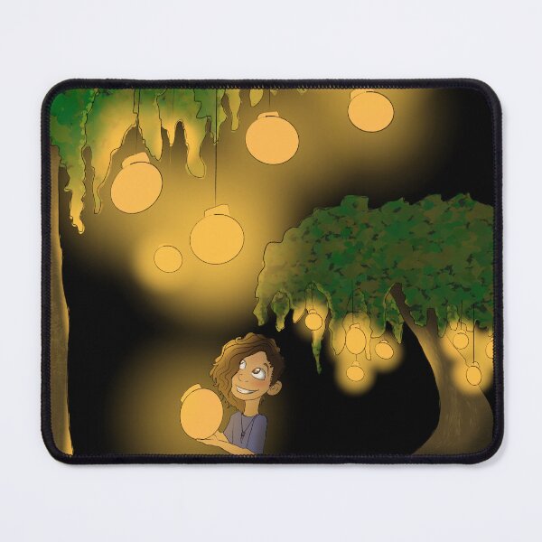 Item preview, Glowing Lantern Jungle - Child Adventure in Enchanted Forest with Orbs designed and sold by TheArtOfTreble.