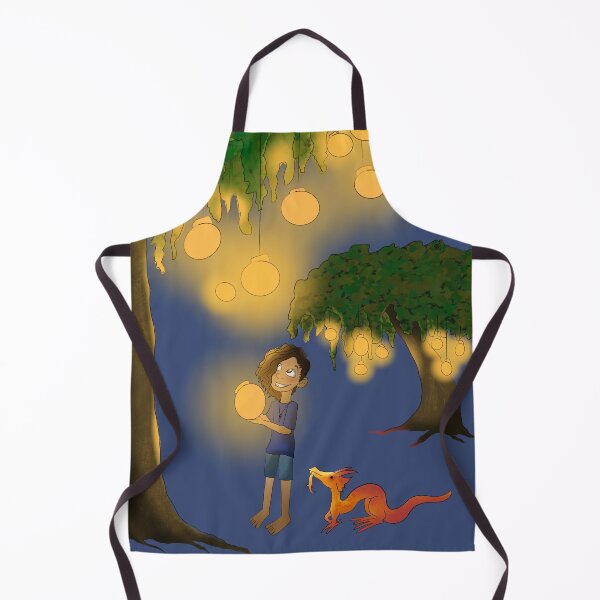 Item preview, Glowing Lantern Jungle - Child Adventure in Enchanted Forest with Orbs designed and sold by TheArtOfTreble.