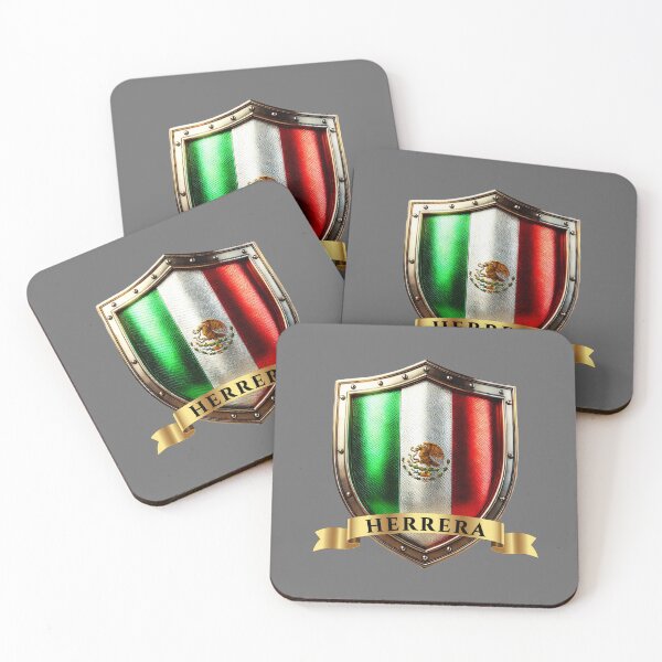 Item preview, Herrera Mexico Surname Shield designed and sold by Highlandkings.
