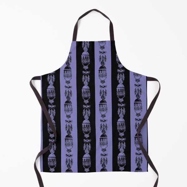 Item preview, Antique Furniture Decorations Wide Stripe Purple & Black designed and sold by Digitalmyth's Designs.