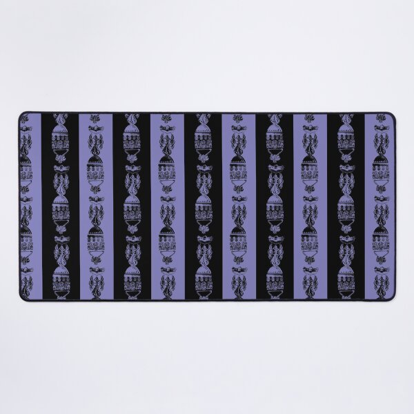 Item preview, Antique Furniture Decorations Wide Stripe Purple & Black designed and sold by Digitalmyth's Designs.
