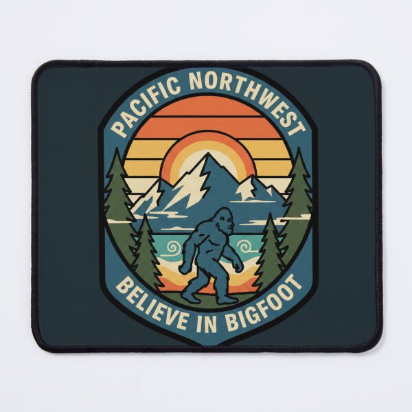 Item preview, Pacific Northwest – Believe in Bigfoot designed and sold by ElNiro.
