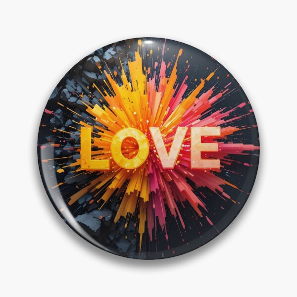 Item preview, Love Explosion - Abstract Energy Art designed and sold by WowDezign.