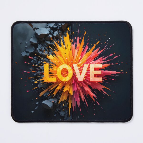 Item preview, Love Explosion - Abstract Energy Art designed and sold by WowDezign.