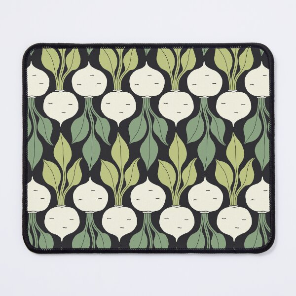 Item preview, Turnips at the Market - cream, green designed and sold by Johanna Kindvall.