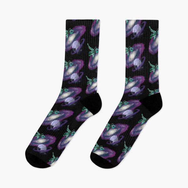 Item preview, Space Dragon - Green Cosmic Nebula Adventure with Galaxy and Rings designed and sold by TheArtOfTreble.