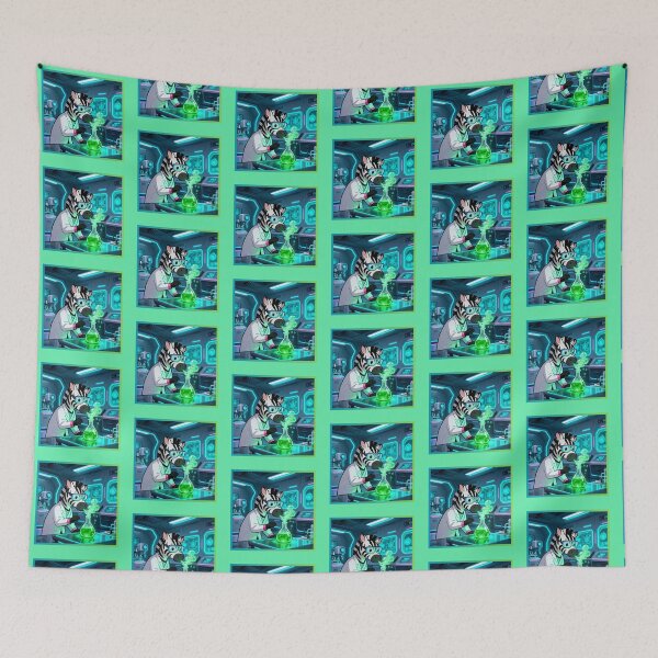 Item preview, Curious Scientist Zebra designed and sold by ZebraDazzleDesigns.