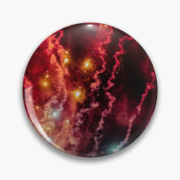 Item preview, Night Fireworks Show With Bright Spark Trails And Smoke Illumination Against The Dark Sky designed and sold by Nmallia.