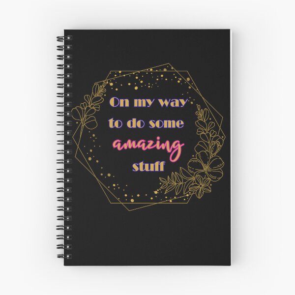 Item preview, On My Way To Do Amazing Stuff - Aesthetic Retro Design designed and sold by AtushaSpark.