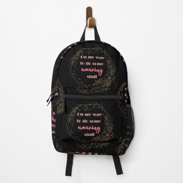 Item preview, On My Way To Do Amazing Stuff - Aesthetic Retro Design designed and sold by AtushaSpark.