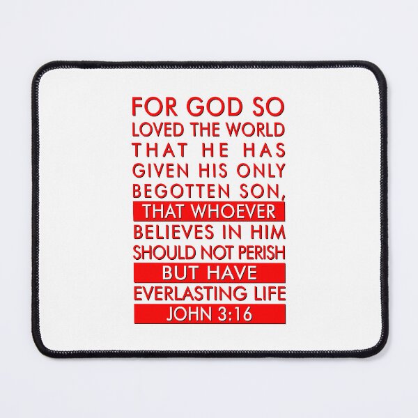Item preview, John 3:16 - Bold Declaration of Faith designed and sold by Pastor Reeves Studio.