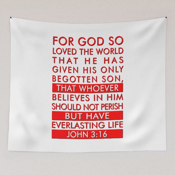 Item preview, John 3:16 - Bold Declaration of Faith designed and sold by Pastor Reeves Studio.