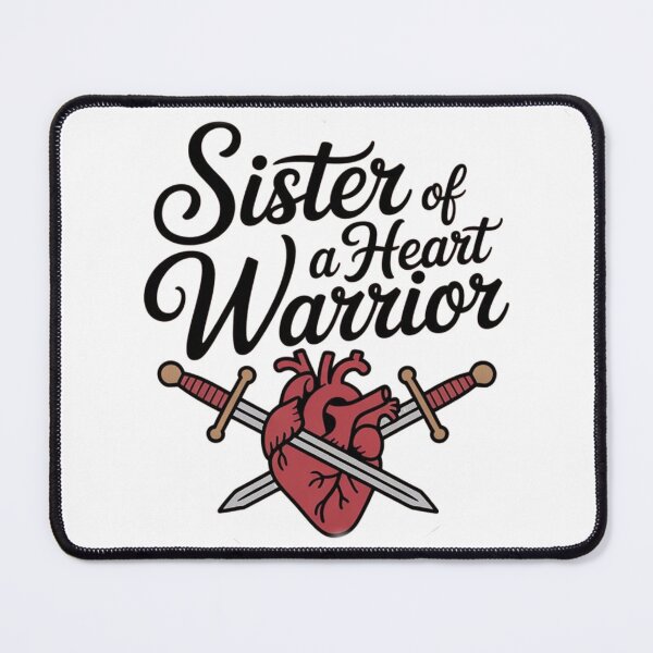Item preview, The best sister of a warrior of heart. designed and sold by JaroCreates.