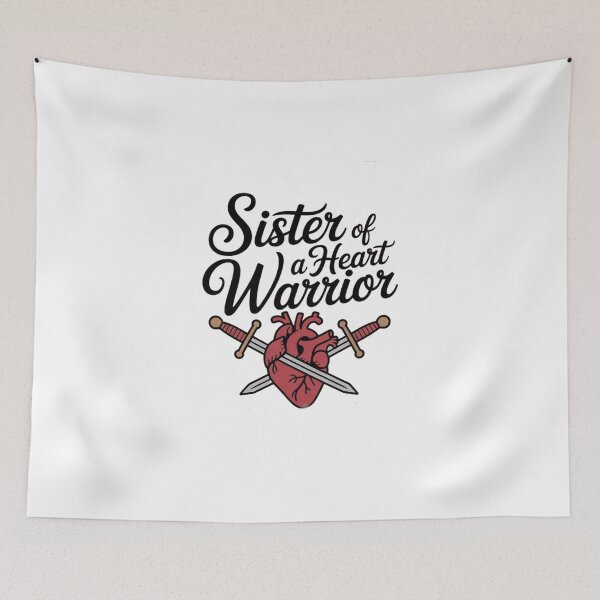 Item preview, The best sister of a warrior of heart. designed and sold by JaroCreates.