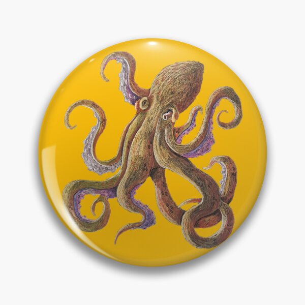 Item preview, The orange octopus designed and sold by ElsieVirgo91.