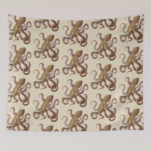 Item preview, The orange octopus designed and sold by ElsieVirgo91.