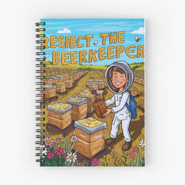 Item preview, Respect the Beekeeper – Cute Beekeeping designed and sold by ShadyArfaa.